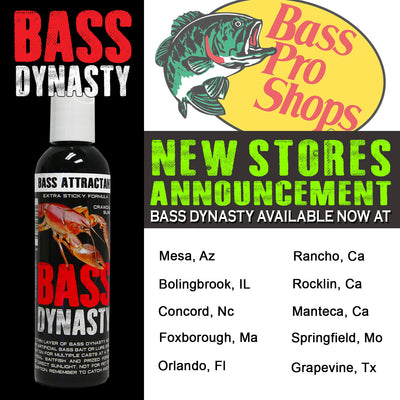 Now In Select Bass Pro Shops Locations
