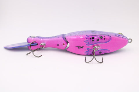 NEW DYNA-GLYDE 7 - 8" DARK FROG - Slow Sink - Bass Dynasty - 6